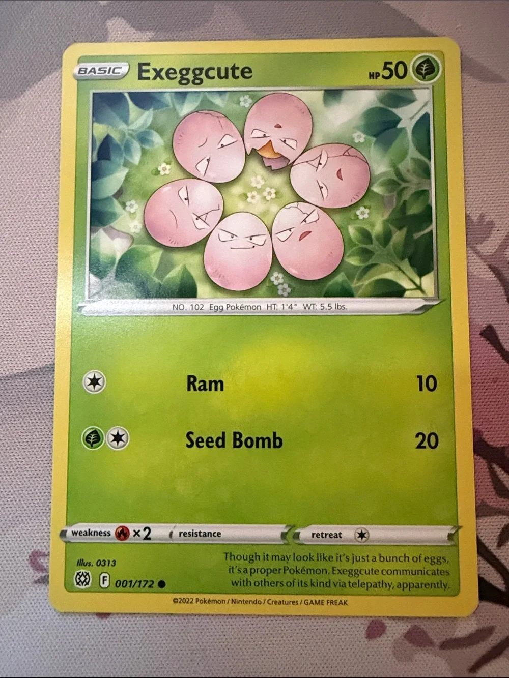 Exeggcute & Exeggutor Evolution Lot | 5 Pokémon Cards | ✨5/$25✨